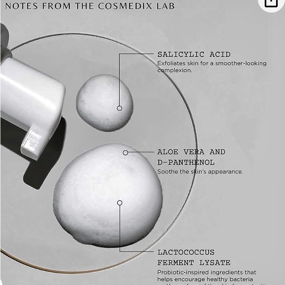 COSMEDIX Clarify Salicylic Acid Foaming Cleanser NIB - Picture 2 of 5